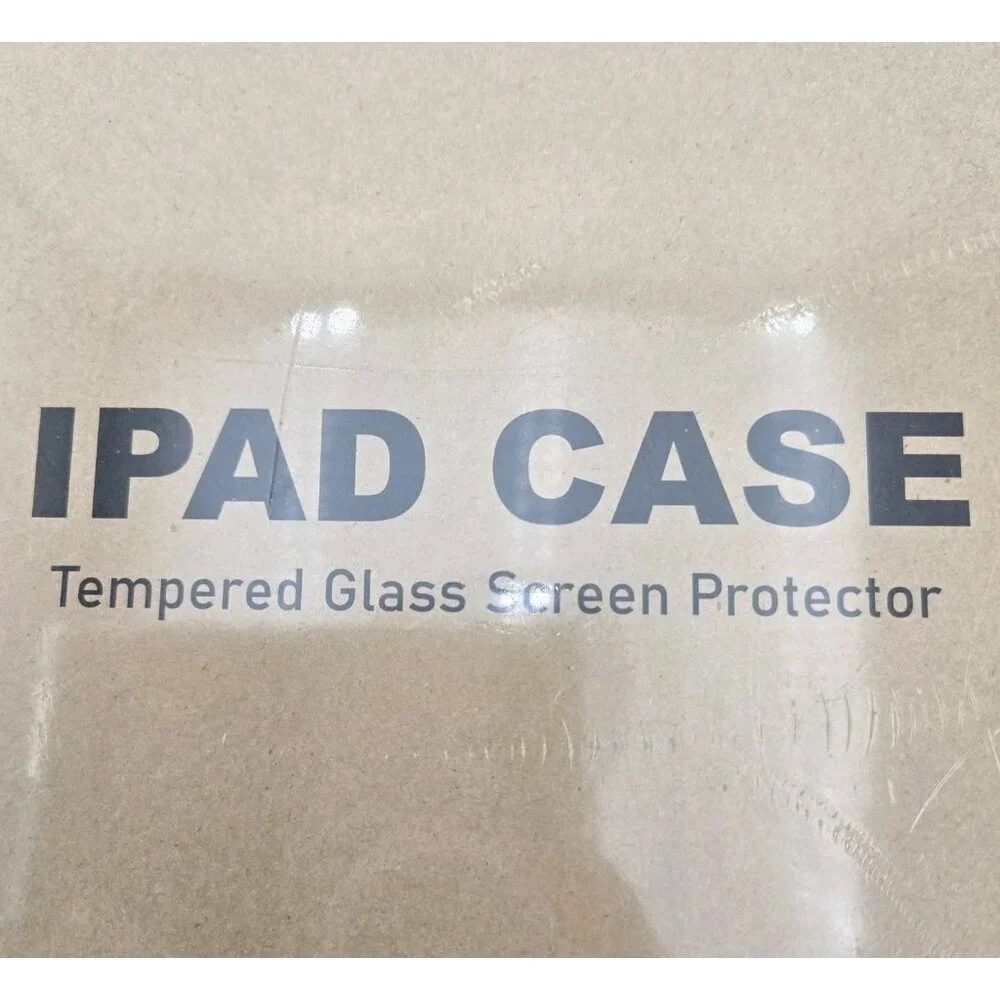 Ipad Case Cover Tempered Glass Screen Protector Sky Blue‎ 9H Protection New Seal
